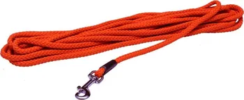 Vodítko pro psa BAFPET Stopovací lano 6 mm/10 m oranžové