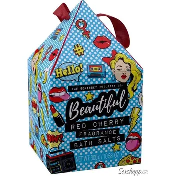 Koupelová sůl Sůl do koupele Somerset Toiletry Beautiful – červená třešeň
