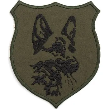 Nášivka NAVYS Nášivka Vlčák (psovod) velká - bojová polní YZ-6 Varianta: na přišití