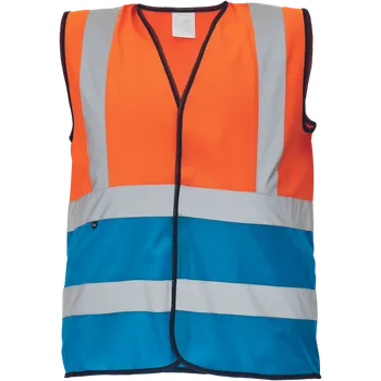 pracovní vesta ČERVA Vesta LYNX DUO 0303011592006 3XL Oranžová/modrá