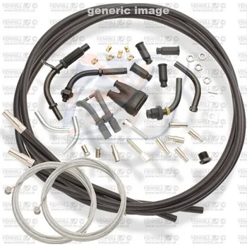 Lanko plynu univerzální sada Venhill U01-4-150 G 1,35m (čtyřtakt) zelená