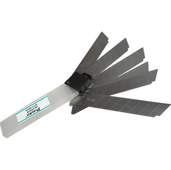 Pracovní nůž Odlamovací / lámací nůž - náhradní čepele sada 10 ks DK-2039-B10