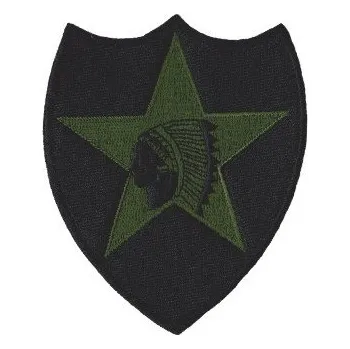 Nášivka NAVYS Nášivka Indián 2nd. Infantry Division velká bojová polní E-7