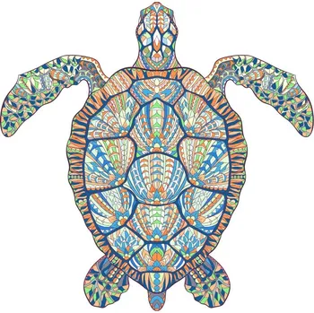 3D puzzle Dřevěné puzzle Sea Turtle/L
