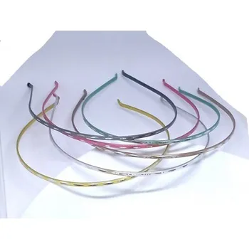 Čelenka Čelenka do vlasů tenká kovová metalická C586