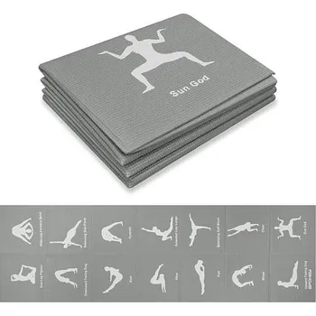 podložka na cvičení Spokey Mallow jóga skládací podložka 173 x 61 x 0,4 cm