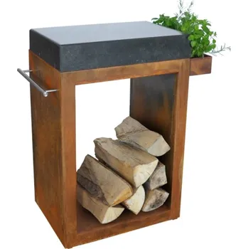 Zahradní stůl ARTISS Stůl Corten malý 60 x 45 x 91 cm - žula