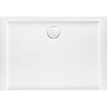 Polimat Obdélníková akrylátová sprchová vanička Goliat 2 90x80 (100x80, 100x90, 110x80, 110x90, 120x80, 120x90, 120x100) Barva: Bílá, Rozměry (cm): 110x80