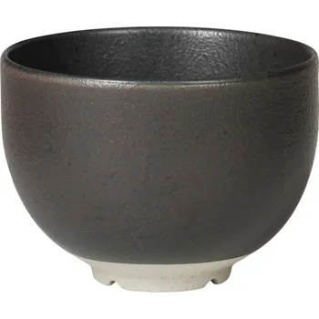 Kameninová miska průměr 11 cm Broste ELI - černošedá černá