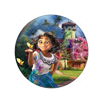 Jedlá dekorace na dort ENCANTO motýl, VARIANTA Jedlý papír 1561