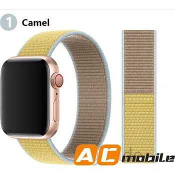 Příslušenství k chytrým hodinkám Nylonový Pásek Pro Apple Watch 42/44/45 Mm Možnosti: Camel