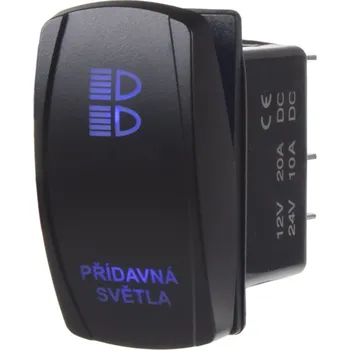 Maják Rocker2 spínač PŘÍDAVNÁ SVĚTLA 12/24V
