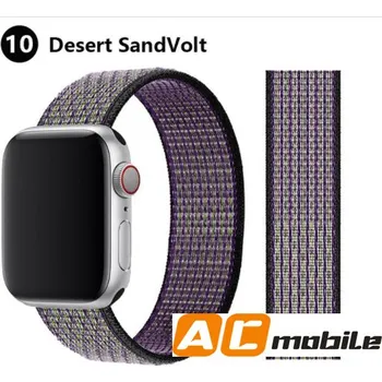 Příslušenství k chytrým hodinkám Nylonový Pásek Pro Apple Watch 42/44/45 Mm Možnosti: Desert Sandvolt