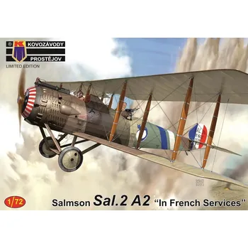 Plastikový model 1/72 Salmson Sal.2A2 in French Services (3x camo)