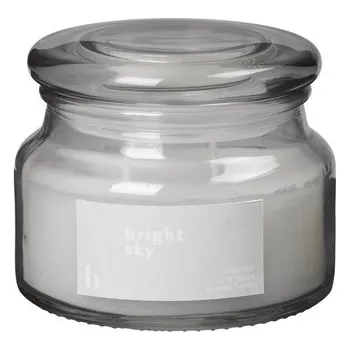 Svícen Vonná svíčka doba hoření 15 h Broste APOTHE - Bright Sky šedá