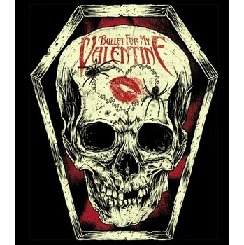 Nášivka nášivka na záda, zádovka Bullet For My Valentine - Skull