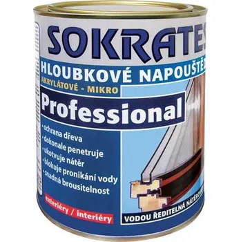 Lak na dřevo Sokrates Napouštědlo Professional 2,0kg
