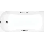 Besco Akrylátová obdélníková vana Aria Plus 130x70 (140x70, 150x70, 160x70, 170x70) Barva: Bílá, Rozměry (cm): 130x70