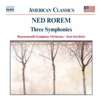 Zahraniční hudba CD Jose Serebrier: Three Symphonies 2003
