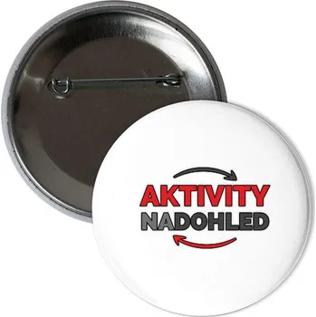 Odznáček s potiskem Odznáček Aktivity Nadohled