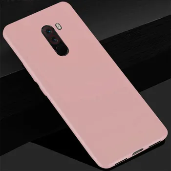 Pouzdro na mobilní telefon Barevný Silikonový Obal Na Xiaomi Pocophone F1 Barva: Růžová