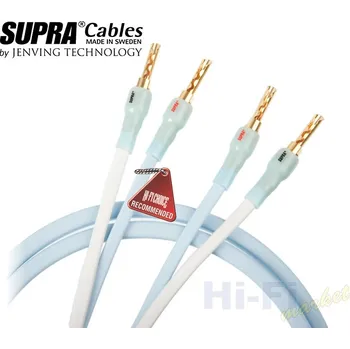 Audio kabel SUPRA PLY 2x3,4 Blue Combicon (2x3m)