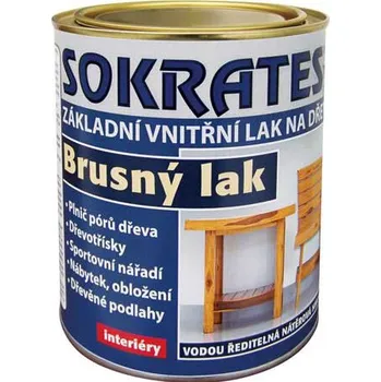 barva a nátěr na dřevo Sokrates Brusný základní lak 0,6kg