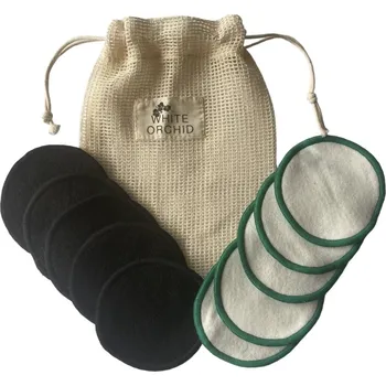 Čistící gel Sada odličovacích bavlněných tamponů v taštičce, WHITE ORCHID