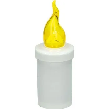Svítilna ŽLUTÁ LED svíčka Milo 2xAA