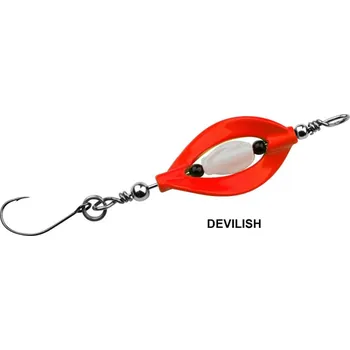 Umělá nástraha SPRO Trout Master Třpytka INCY D-Spin Spoon 3,3g Devilish 4917-1205