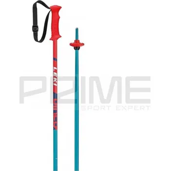 Lyžování dětské hole Leki Rider, petrol/fuorescent red/pearlnightblue - 90cm 115032