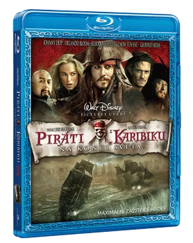 Blu-ray film Piráti z Karibiku 3: Na konci světa (2007)