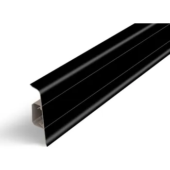 soklová lišta AP28/1 soklová lišta SG75, PVC Černá, 75 mm, 2,2 m