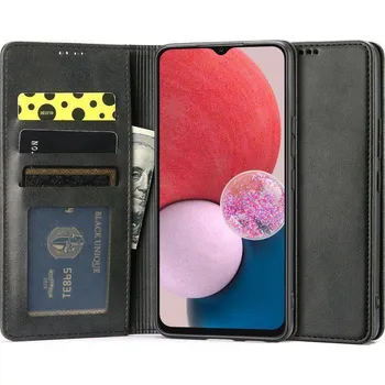 Pouzdro na mobilní telefon Pouzdro flip Samsung Galaxy A13 4G / LTE Tech-Protect Wallet magnet černé