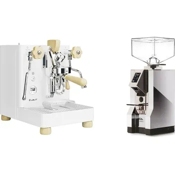 Kávovar Lelit Bianca PL162T V3, white + Eureka Mignon Turbo, CR chrome