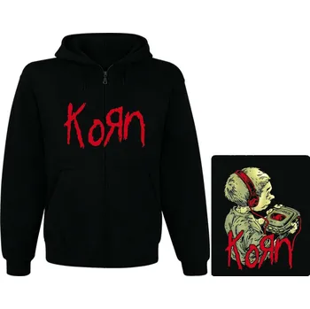Pánská mikina mikina s kapucí a zipem Korn - Got The Life