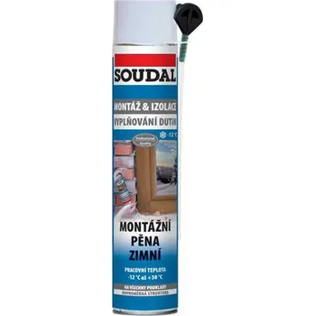 Montážní pěna Soudal Montážní pěna zimní 750ml