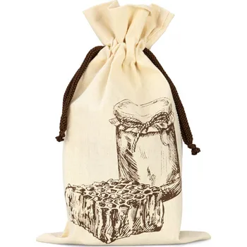 Nákupní taška H. Holtermann Pytlík na sklenici medu ApiSina s motivem "med"