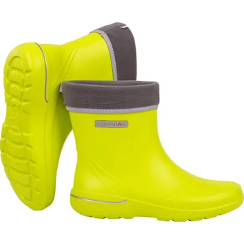 Dámské holínky Gumáky holínky Camminare ROMA limetkové se zateplením, ultralehké velikost: 36/37