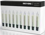 DecoKing Bezdrátové svíčky 30 LED teplá…