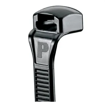 Stahovací páska CBR3S-M0 Vázací plastová páska pootočenou hlavou o 90st. 274x4,8mm, UV stabilní,venkovní,bal.1000ks