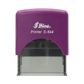Razítko Razítko Shiny S-844, fialový strojek, 59x23 mm barvy otisku fialová