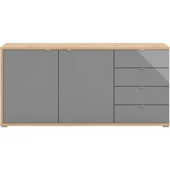 Komoda Komoda Abuela - dub artisan/šedá