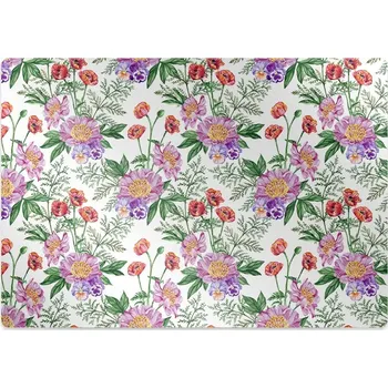 Podložka pod nábytek Ochranná podložka pod židli pivoňka kytice