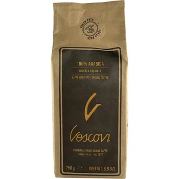 Caffe Vescovi PURA ARABICA, mletá káva 250g