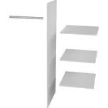 WOOOD Set bílých laminátových vnitřních polic Ernie