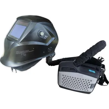 Svářečská kukla Sherman MG7812028 Kukla svářecí s automatickým stmívaním Sherman-profi V4 s odsáváním (PAPR)