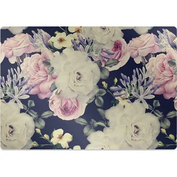 Podložka pod nábytek Ochranná podložka pod židli Klasické bílé růže