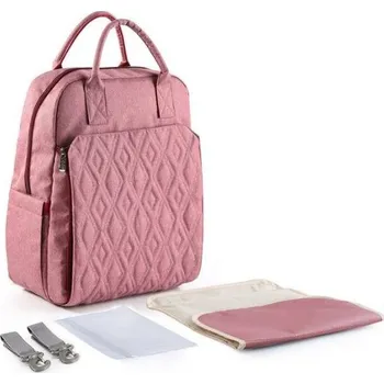 Přebalovací taška Elegantní přebalovací taška/batoh na kočárek pro maminky Barvy: Růžová
