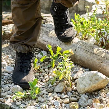 Pánská treková obuv Treková bota Surtur Black Leder Unisex, Sole runner Velikost: 42